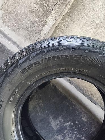 subaru r17: Шины 225 / 70 / R 15, Зима, Б/у, Комплект, Легкий коммерческий транспорт (C/LT), Kapsen — 2