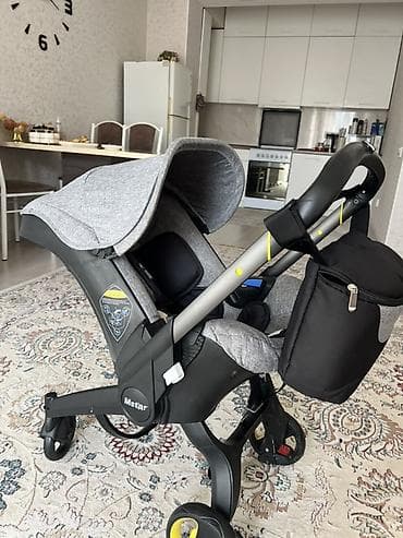 велосипед детский бу: Коляска, Другой бренд, цвет - Серебристый, Б/у, Самовывоз — 1