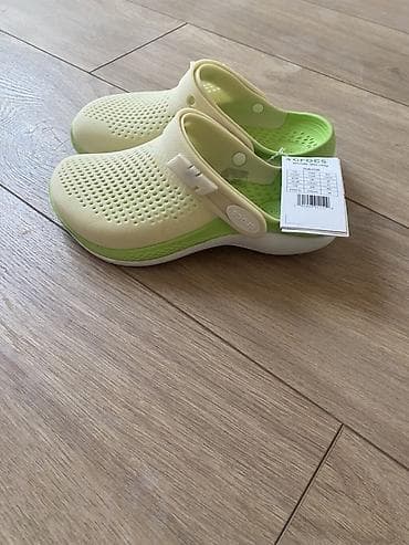 Лёгкие сабо Crocs LiteRide (модель с перфорацией и ремешком). - Цвет at lalafo.kg Лёгкие сабо Crocs LiteRide (модель с перфорацией и ремешком). - Цвет