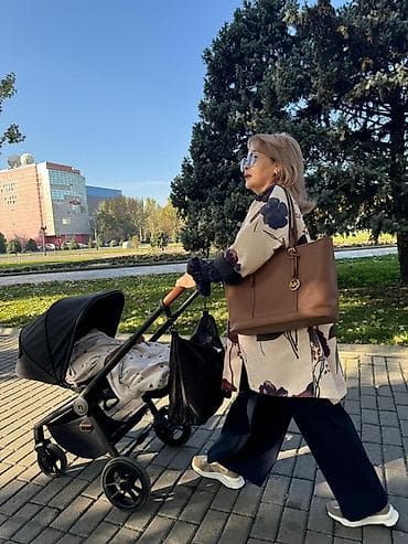 обувь для детей: Коляска, Другой бренд, цвет - Черный, Б/у, Самовывоз — 3