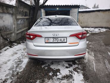 Hyundai Sonata: 2016 г., 2 л, Автомат, Газ, Седан