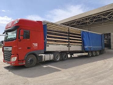 daf 75: Услуги автоперевозки тентованной еврофурой - Полуприцеп: тент/штора — 10