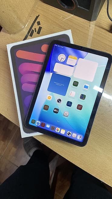 tab s7 plus: Планшет, Apple, память 64 ГБ, 8" - 9", Wi-Fi, Б/у, Детский цвет - Серый — 3