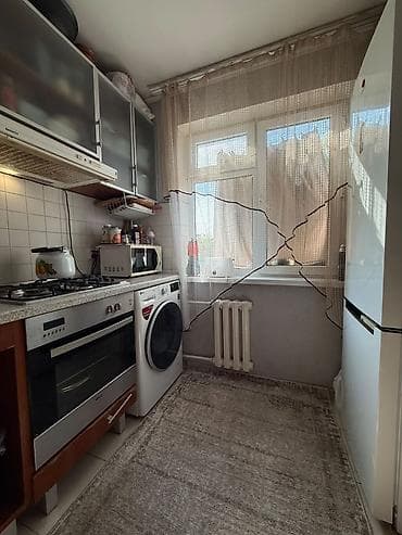 Продажа квартир: 2 комнаты, 43 м², 6 мкр 104 серия, 4 этаж, Евроремонт — 10