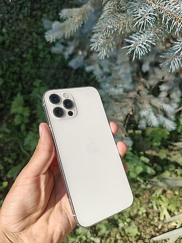 honor choice watch: IPhone 12 Pro, Б/у, 128 ГБ, Серебристый, Кабель, 80 % — 1
