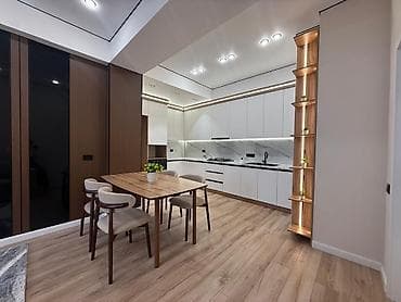osh flat: 2 комнаты, 64 м², Асанбай мкр Элитка, 11 этаж, Дизайнерский ремонт — 1