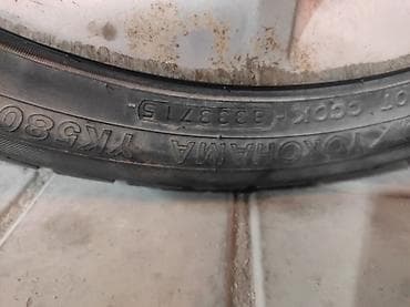 k7 2017: Шины 215 / 45 / R 17, Лето, Б/у, Yokohama — 2