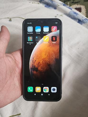 Redmi, Redmi 9A, Б/у, 32 ГБ, цвет - Синий, 2 SIM