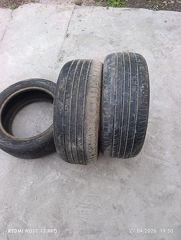 r16 4: Летние шины, комплект из 3 шт. 195/55/15 на любые машины подойдут - — 1