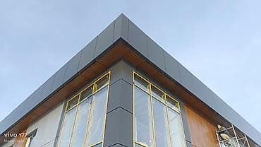 Инструменттер: 🧱Аликабонд жумуштарын жасайбыз 🧑🏻‍🔧Тажрыйбалуу мастерлер 🛡️10 жыл — 1