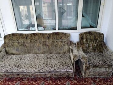 диваны фото и цены: Прямой диван, Б/у, Трехместный — 4