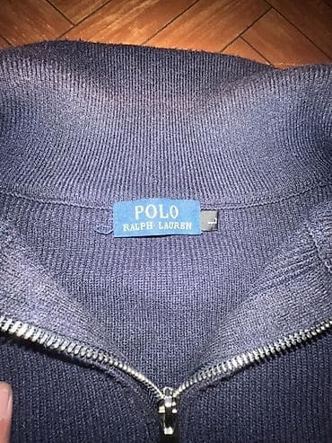 кофта полузамок: Свитер Polo Ralph Lauren мужской - Модель: пуловер с — 2