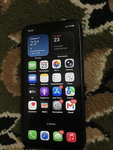 IPhone 11, 128 ГБ, черный - Экран 6.1", Face ID, два модуля камеры. - — 4
