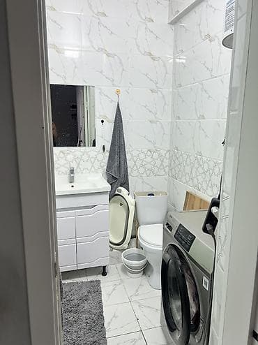 osh flat: 1 комната, 35 м², ул. Горького / Алматинка Элитка, 10 этаж, Косметический ремонт — 6