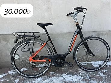 Городской велосипед, Рама XXL (190 - 210 см), Б/у