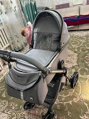 батут цена: Детская коляска Ining baby 2 в 1 (люлька + прогулочный блок), цвет — 4