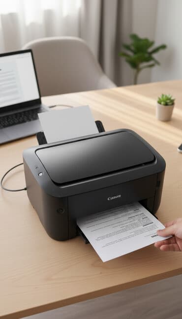 дешёвые ноутбуки: Лазерный принтер Canon i-SENSYS LBP6000 (серия LBP6000/LBP6018) - — 1