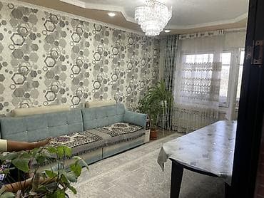 бишкек жилье аренда: 3 комнаты, 63 м², 105 серия, 3 этаж, Евроремонт — 2