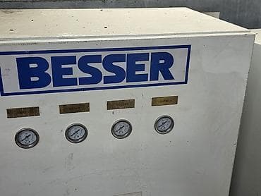 Линия по производству бетонных блоков BESSER Промышленный вибропресс