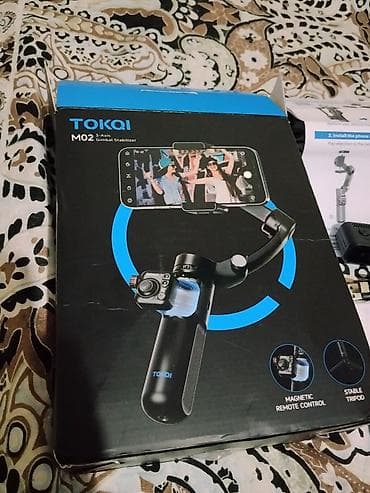 instax mini se: Стабилизатор для смартфона TOKQI M02 (3‑осевой) Описание: - 3‑осевая — 4