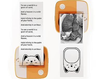 Оборудование для типографии: Портативный термопринтер беспроводной мини-принтер Макс — 2