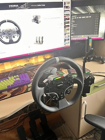 Игровой комплект для симрейсинга MOZA Racing Состав: - Рулевое колесо