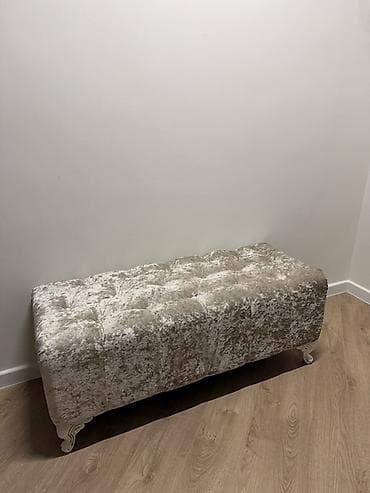 Банкетки: Банкетка, Без полок, цвет - Серебристый — 1