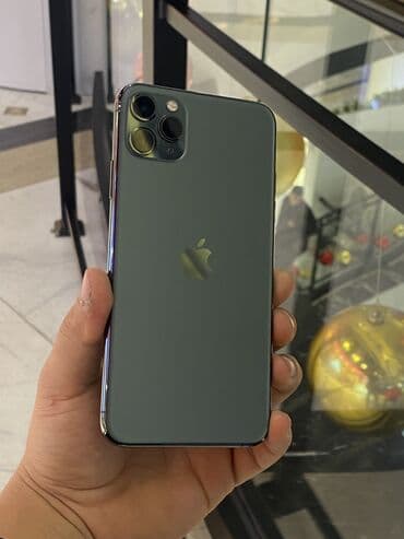 IPhone 11 Pro Max, Б/у, 512 ГБ, Alpine Green, 100 %