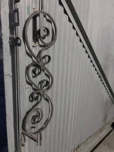 забор темир: Продам кованные элементы для забора или перил . Кованный прут кручёный — 6