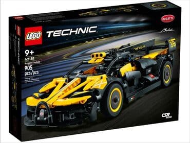 technic: Lego Technic 42151 Болид Бугатти 🏎️ рекомендованный возраст 9+,905 — 1