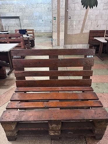 дереву: Скамейка Дерево, Со спинкой, Без крыши — 1