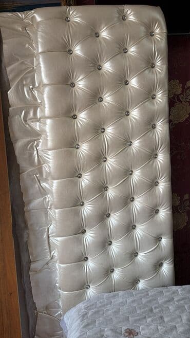 барный шкаф: Мягкое изголовье для кровати - Стиль: каретная стяжка (капитоне) с — 5