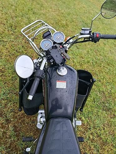 мотоцикл с документами: Классический мотоцикл Suzuki, 200 куб. см, Бензин, Взрослый, Новый — 2