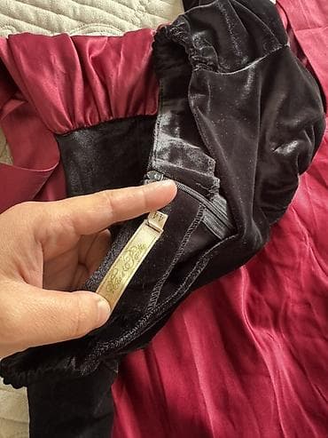 мужской смокинг купить: Вечернее платье с тречетверт рукавом и контрастным верхом/низом. - — 3