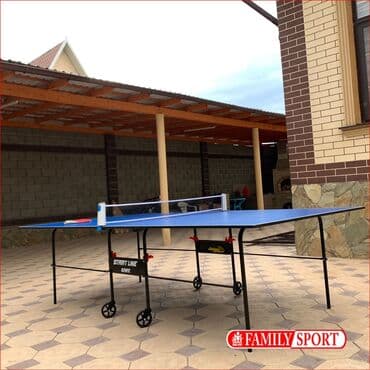 ракетка для настольного тенниса купить: FAMILY SPORT 🔹 Теннисный стол Olympic (StarLine) на роликах 🤩 🔸 В — 3