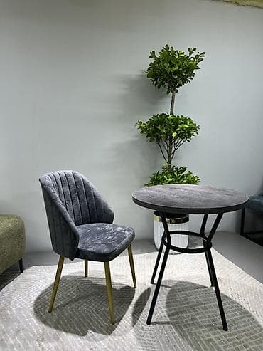 гостивой стол: Стул для зала, Новый, Железо — 3