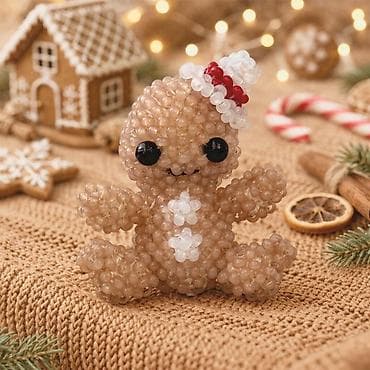 Авторские игрушки из бисера и прозрачных бусин - Ручное плетение