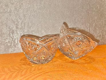 Продаются хрустальные вазочки-вареньицы Ваза, фото 2-3 Материал — 4