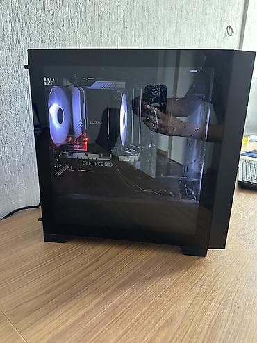 micro atx: Компьютер, ядер - 6, ОЗУ 32 ГБ, Игровой, Б/у, Intel Core i5, NVIDIA GeForce RTX 3050, NVMe — 2