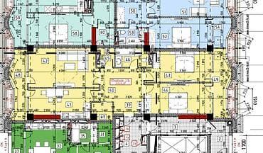 Продажа квартир: 3 комнаты, 120 м², Элитка, 12 этаж, Готовая ПСО (под самоотделку) — 2
