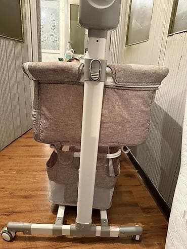 Другие товары для дома: Люлька, Б/у, Колыбель, Металл, цвет - Бежевый, Самовывоз — 5