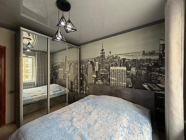 сдаю квартира 3 ком джал: 3 комнаты, 70 м², Индивидуалка, 3 этаж, Евроремонт — 9