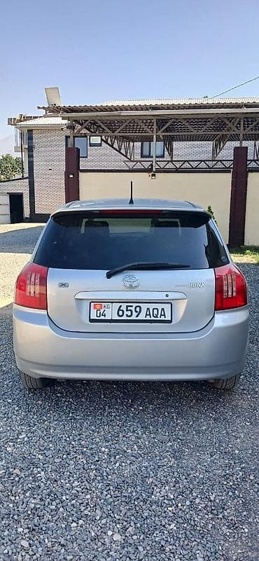 red cell: Toyota Allex: 2003 г., 1.5 л, Автомат, Бензин, Хэтчбэк — 2
