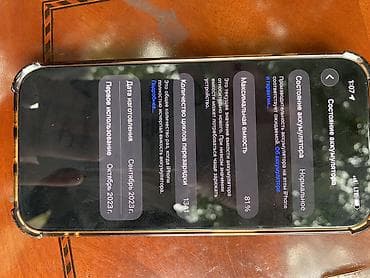 IPhone 15 Pro, Б/у, 128 ГБ, Black Titanium, Защитное стекло, 81 %