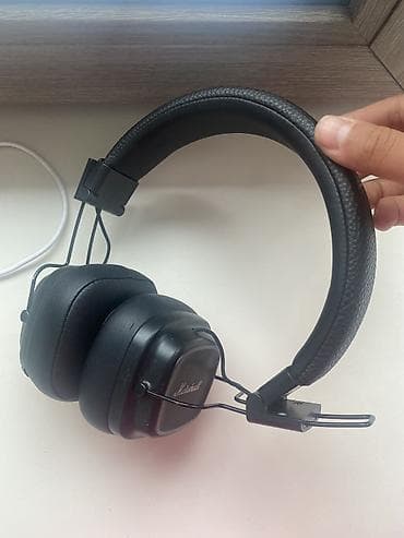 power beats: Наушники Marshall Major IV черные наушники и чехол в подарок — 3