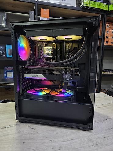 7700 xt: Компьютер, ядер - 6, ОЗУ 16 ГБ, Игровой, Новый, AMD Ryzen 5, AMD Radeon RX 6700 XT, SSD — 4