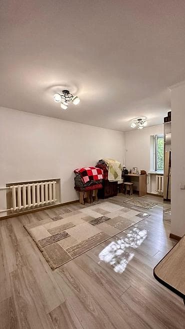Батирлер: 1 бөлмө, 30 м², Душанбинка Хрущевка, 1 кабат, Евро оңдоо — 3