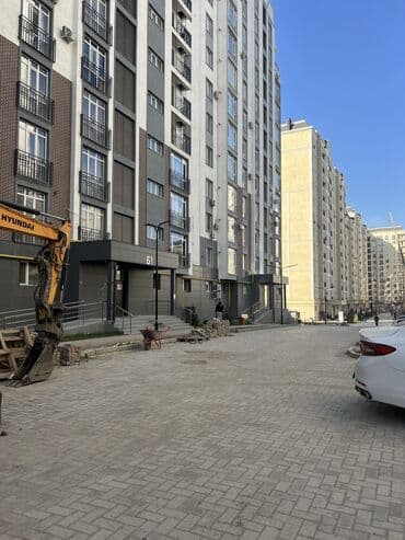 сниму квартиру кызыл аскер 1 комнатный без посоленя: 1 комната, 40 м², Элитка, ПСО (под самоотделку) — 3