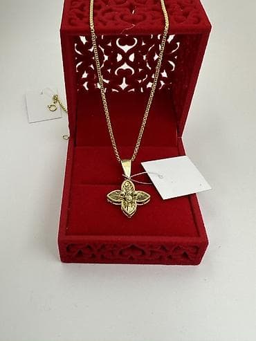 золото трос: Цепь для бензопилы, Якорное, Проба 585, Женские, Новый — 4