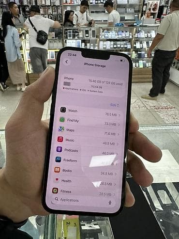 fold 3: IPhone 13, Б/у, 128 ГБ, Зеленый, 97 % — 5